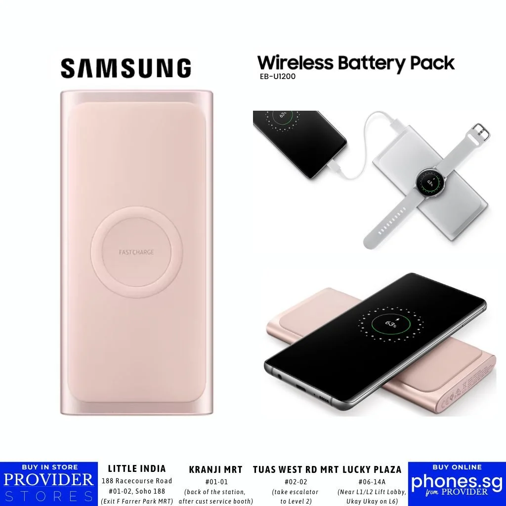 Samsung 10000mAh Wireless Battery Pack EB-U1200 - Singapore
